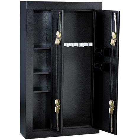 homak security 8-gun double door steel cabinet hs30136028|Homak 8 Gun Steel Security Cabinet .